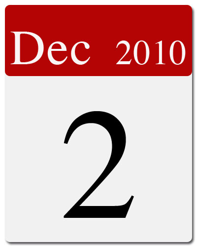 2. Dezember 2010